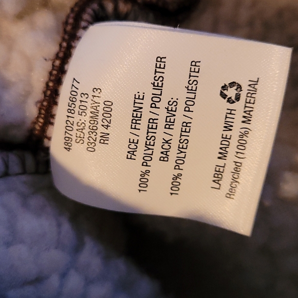 Winter suede coat size 6 - Picture 7 of 7